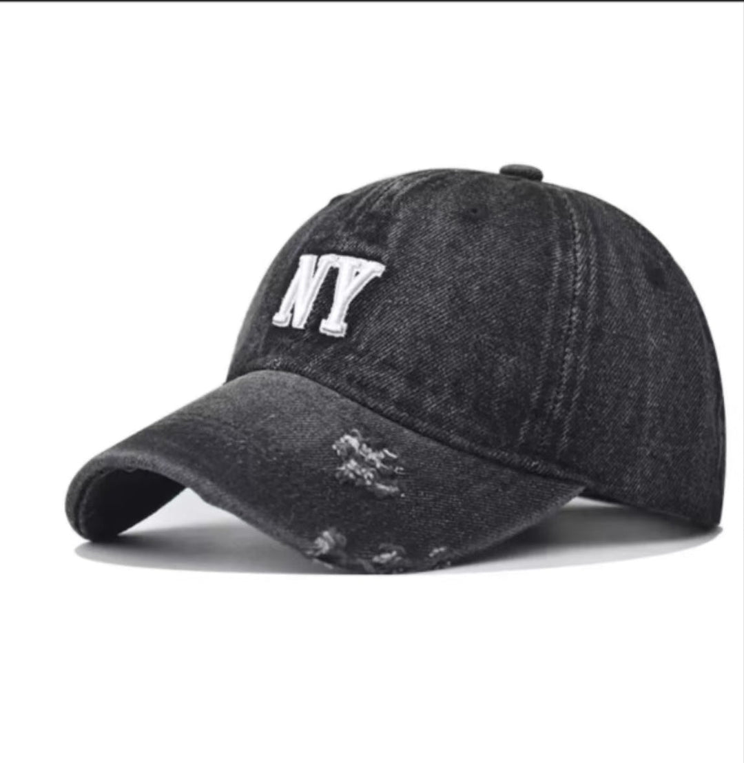 Women's Distressed Denim Baseball Cap Kalsten 1784188163