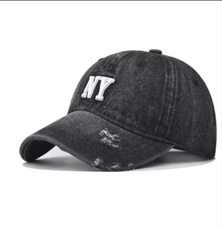 Women's Distressed Denim Baseball Cap Kalsten 1784188163