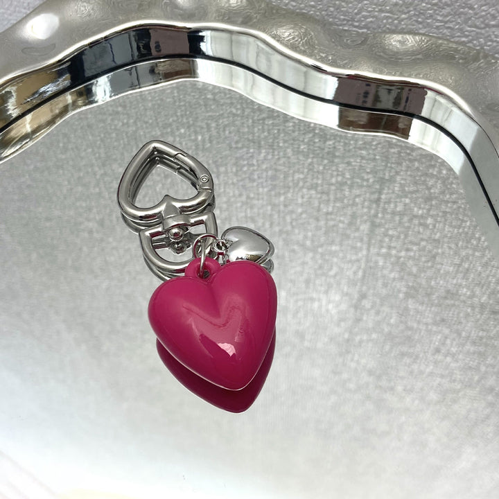 Heart-Themed Handcrafted Keychain Kalsten