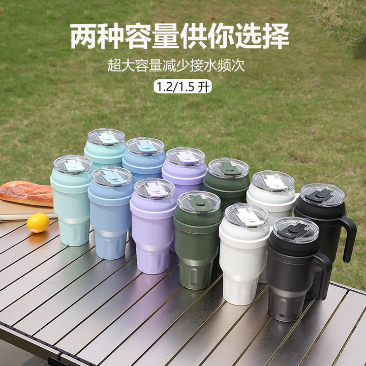 Ladies Insulated Drinking Cup with Ergonomic Carry Handle Kalsten