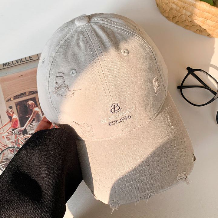 Women's Distressed Casual Baseball Cap Kalsten