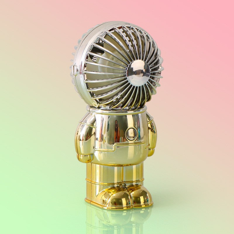Cooling hands-free rechargeable dual bear-ear neck fan with adjustable speeds Kalsten