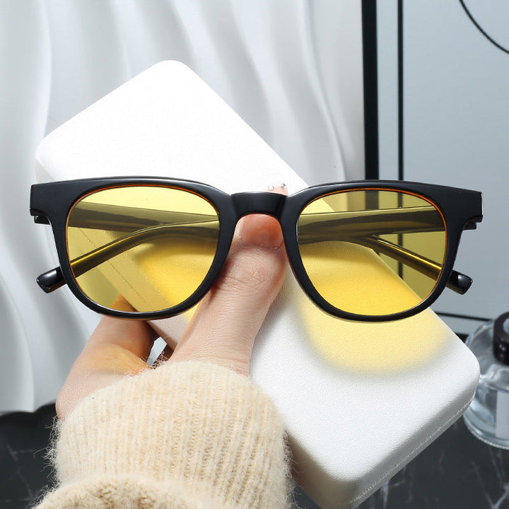 Women's fashionable cat-eye sunglasses with high-quality plastic frame Kalsten