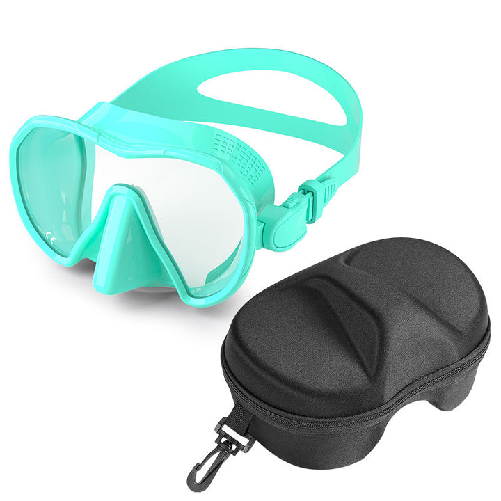 Diving mask with wide field of vision and comfortable wearing comfort Kalsten