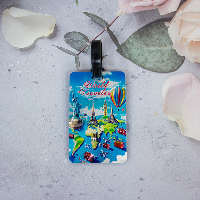 Artistic Travel Luggage Tag Kalsten