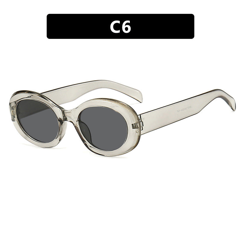 Women's trendy, transparent sunglasses Kalsten