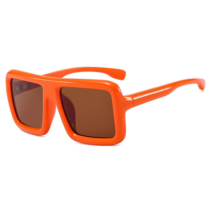 Women's sunglasses in a modern, rectangular design with high UV protection function Kalsten