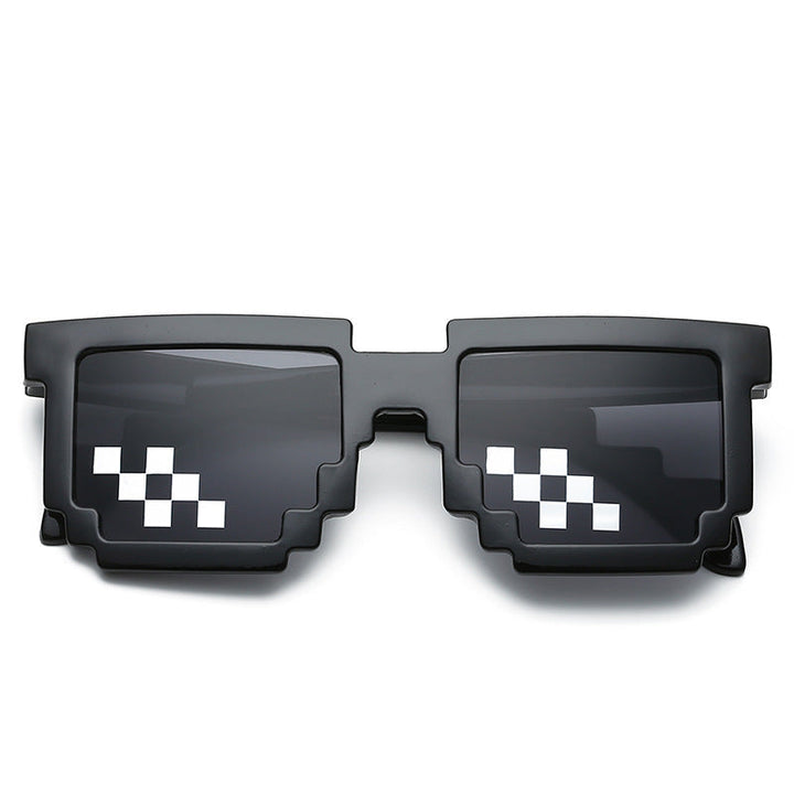 Women's eye-catching pixel-pattern sunglasses Kalsten
