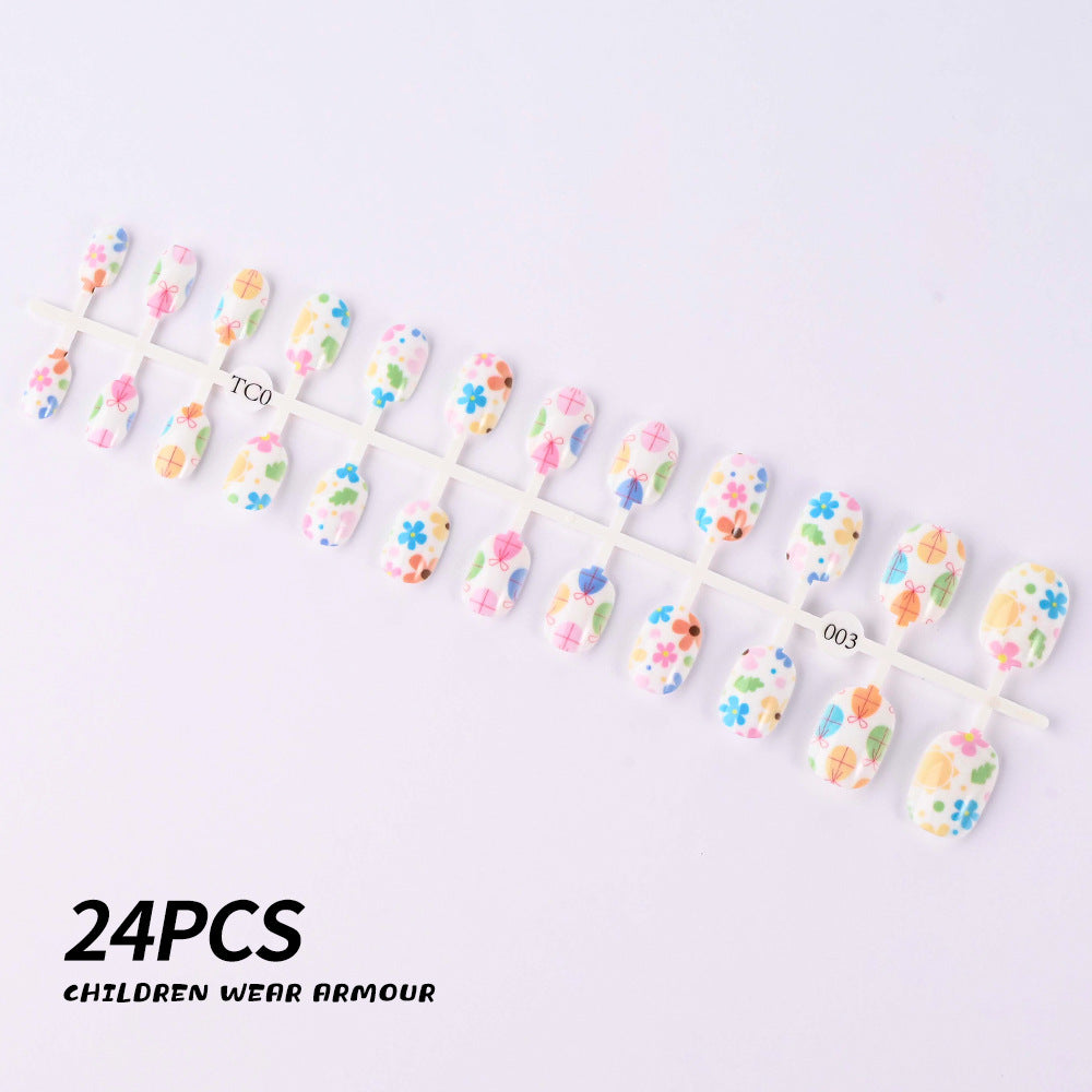 Children's Fun-Themed Press-On Nail Set Kalsten