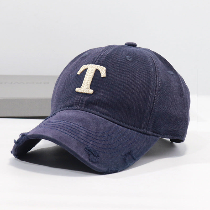 Men's Distressed Denim Cap Kalsten