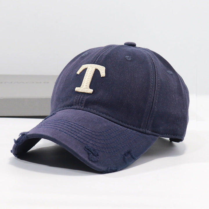 Men's Distressed Denim Cap Kalsten