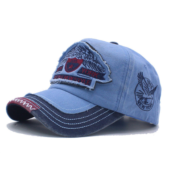 Men's Distressed Denim Cap Kalsten
