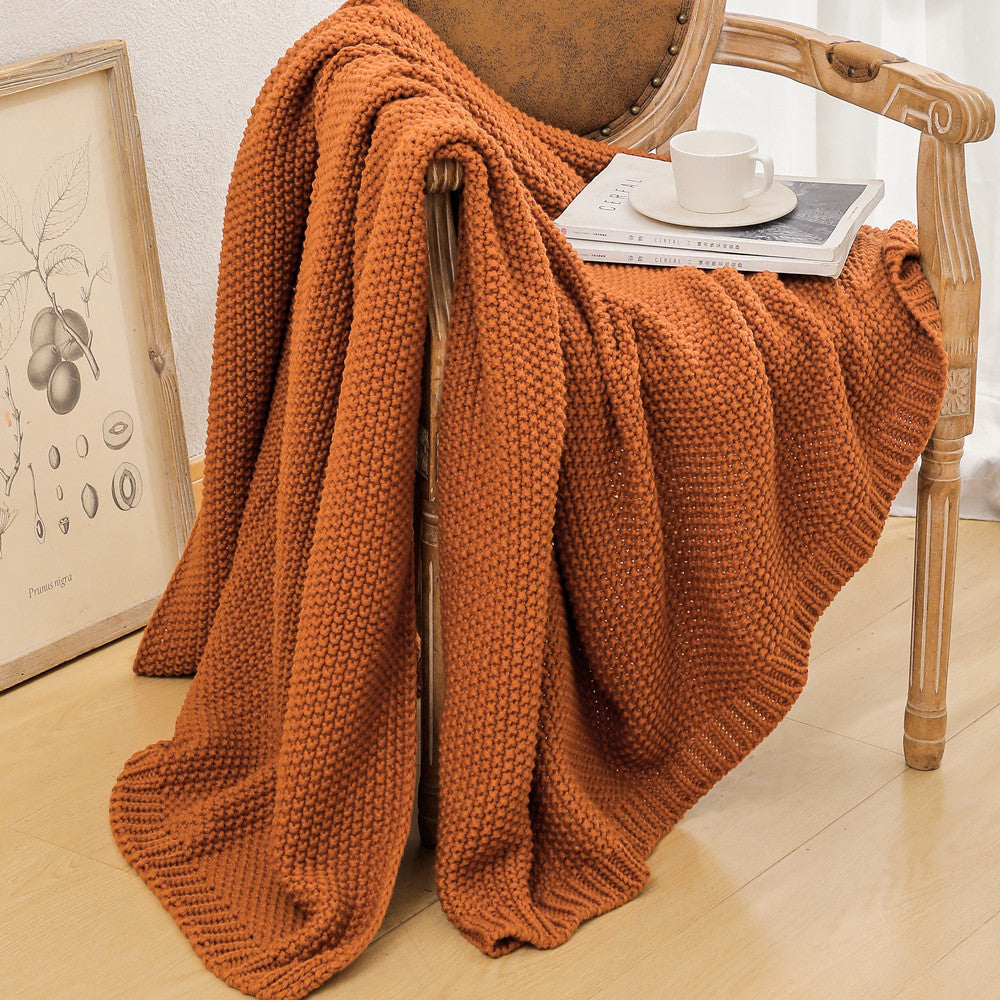 Ladies cozy knit blanket Kalsten