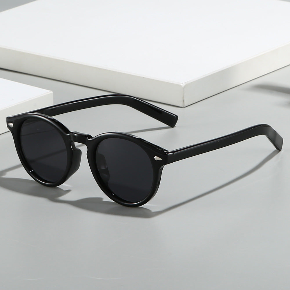 Women's fashionable sunglasses with transparent frame and yellow lenses Kalsten