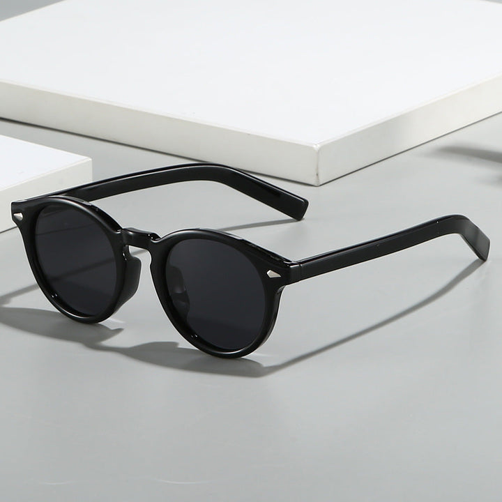 Women's fashionable sunglasses with transparent frame and yellow lenses Kalsten