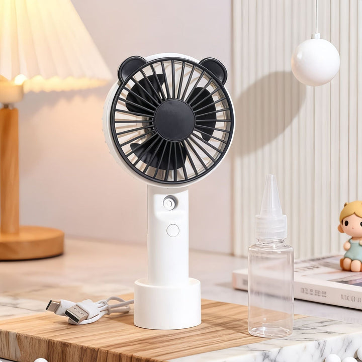 Ladies Portable Spray Fan with Ergonomic Design Kalsten
