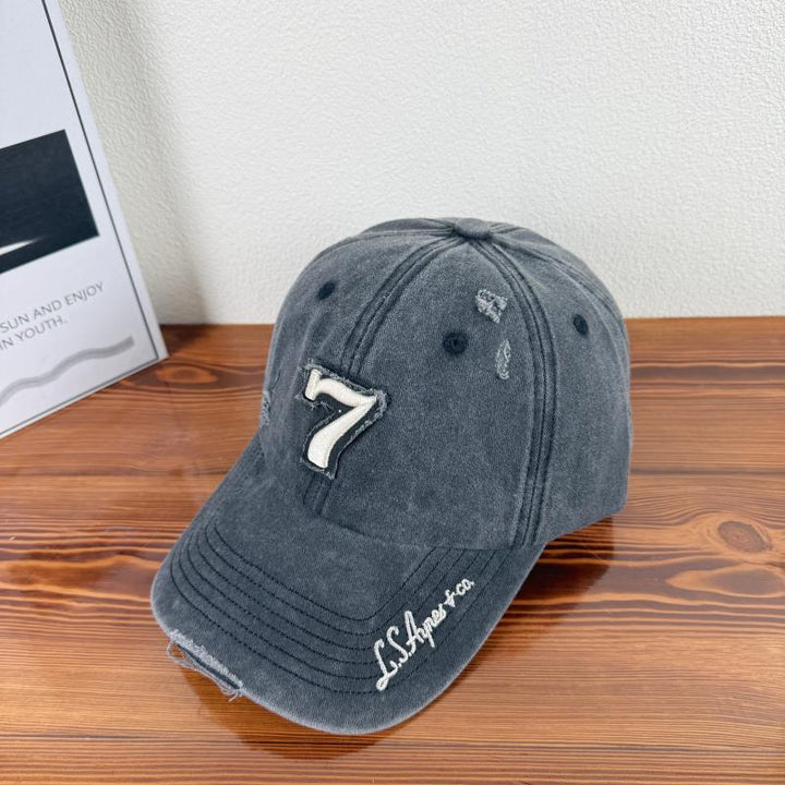 Men's Distressed Vintage Baseball Cap Kalsten