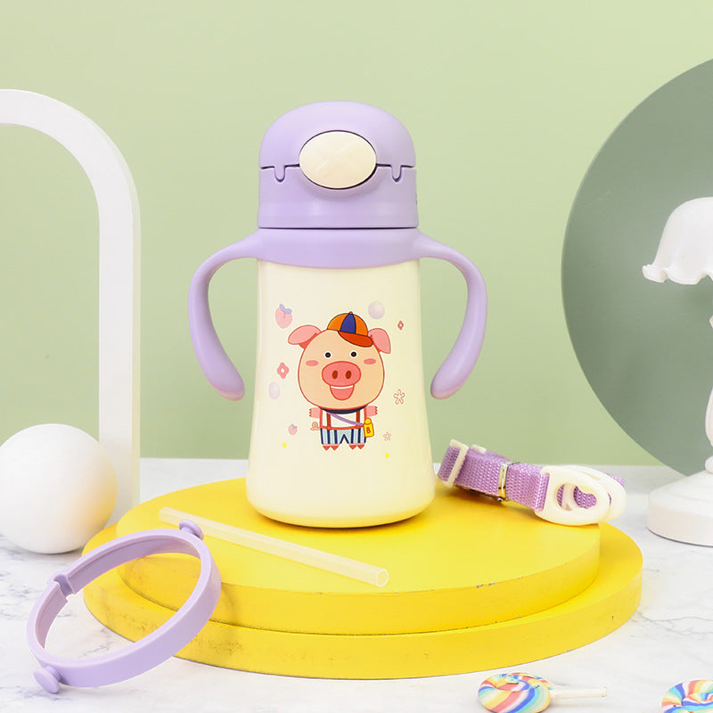 Women Insulated Drinking Bottle with Child-Friendly Design Kalsten