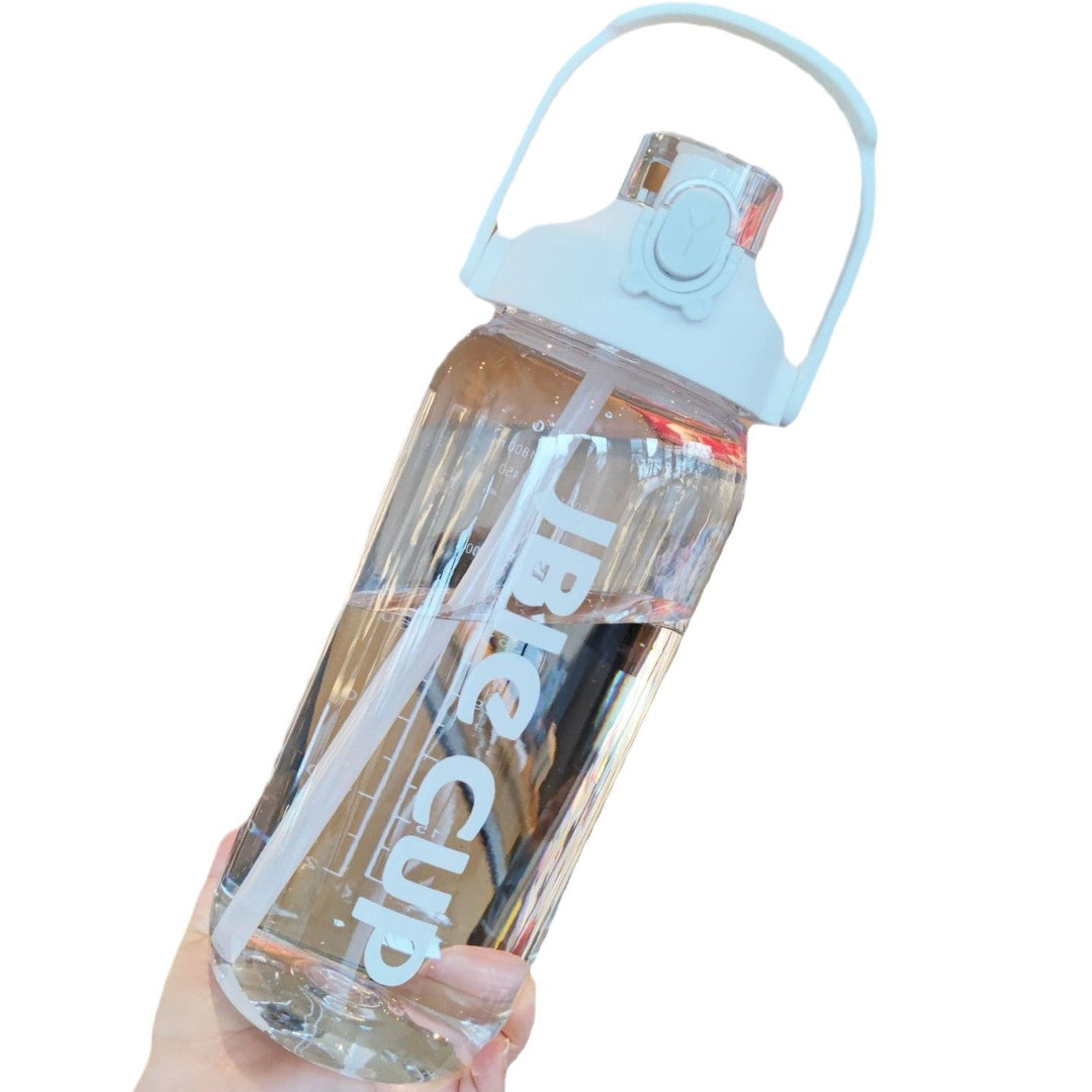 Women's large water bottle with leak-proof lid and straw Kalsten