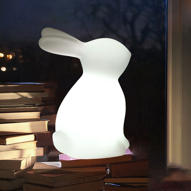 Contemporary Creative Rabbit PE LED Table Lamp for the Bedroom | Kalsten
