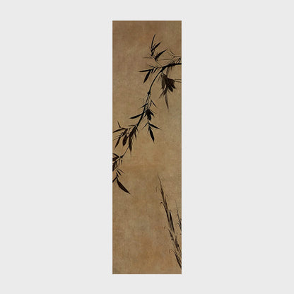 Abstract Bamboo-Inspired Wall Art