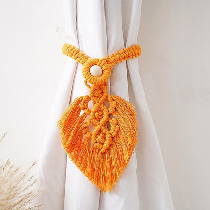 Macrame Curtain Tieback Holder Acalora