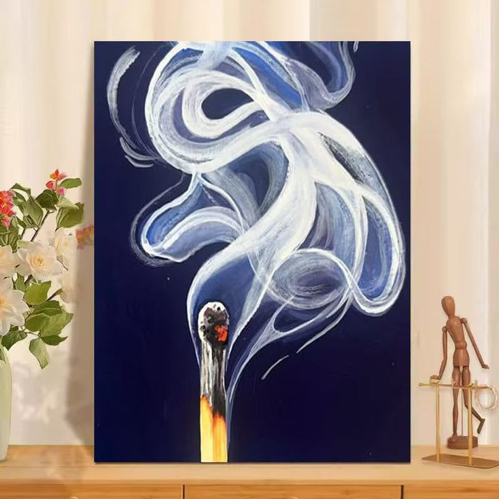 Abstract Smoke Art Print Kalsten