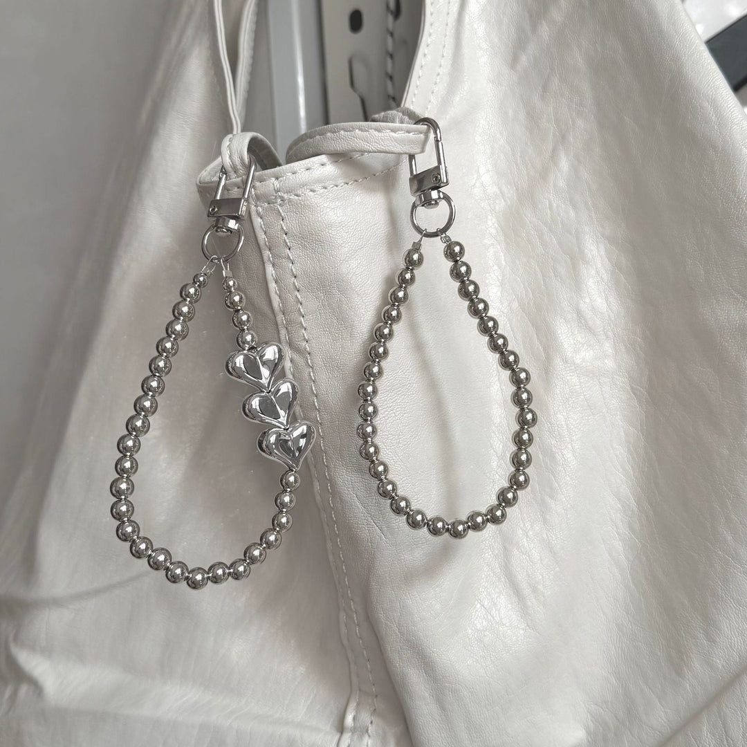 Heart-Inspired Charm Keychain Kalsten