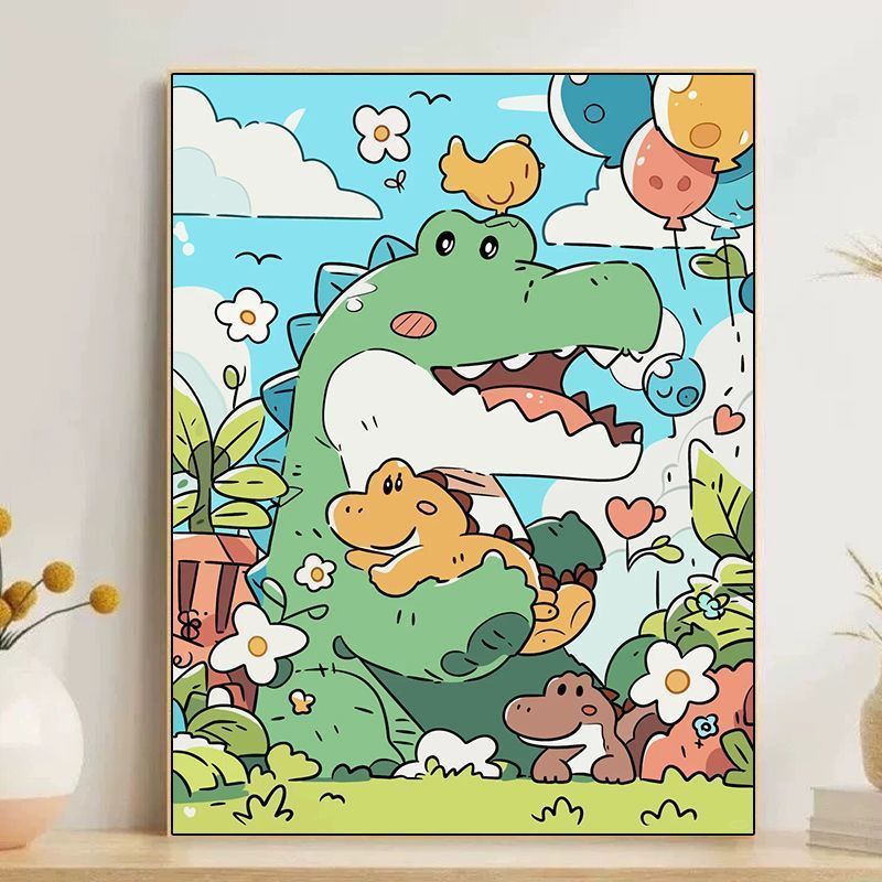 Cute Cartoon Dessert-Themed Wall Art Kalsten