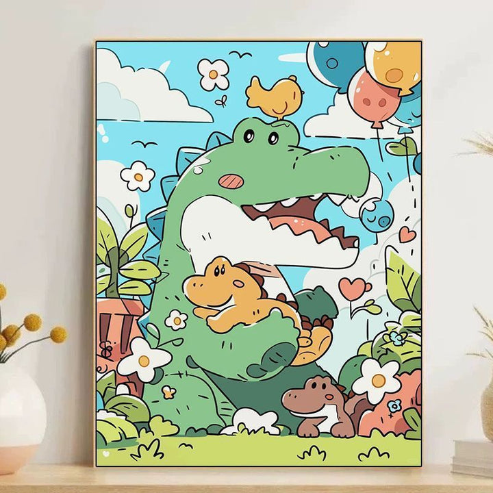 Cute Cartoon Dessert-Themed Wall Art Kalsten
