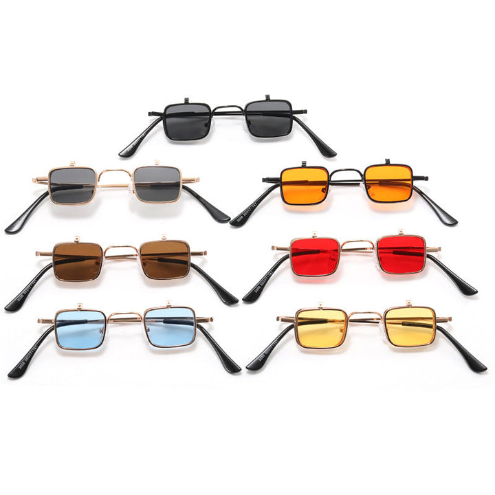 Ladies Designer Sunglasses with Square Metal Frame Kalsten