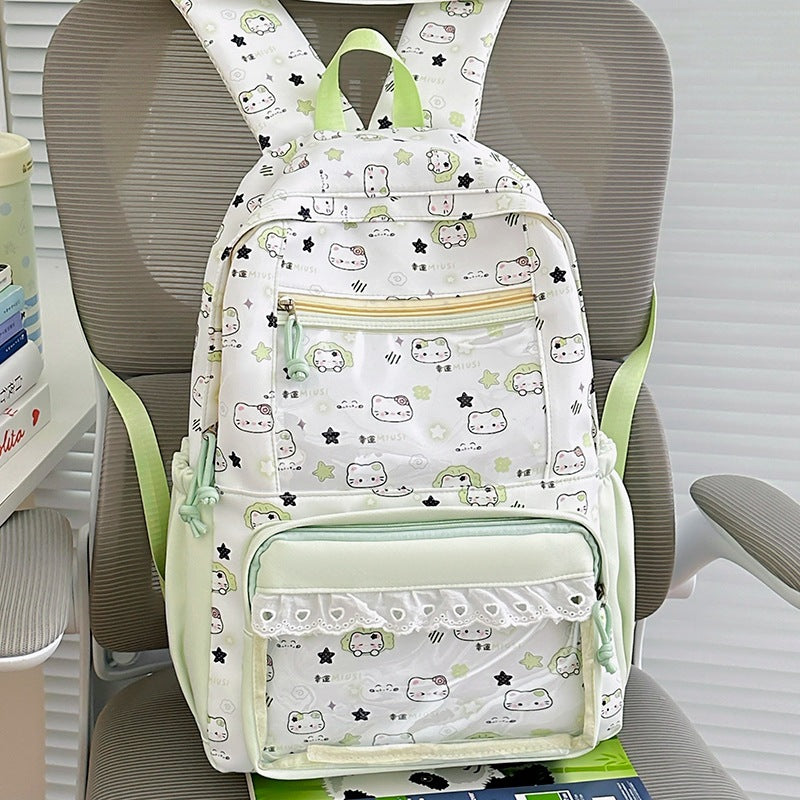 Cute Character-Themed School Backpack