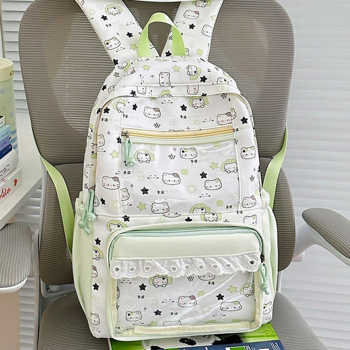 Cute Character-Themed School Backpack