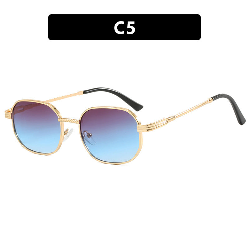 Women’s trendy sunglasses with geometric frame and gradient lenses Kalsten