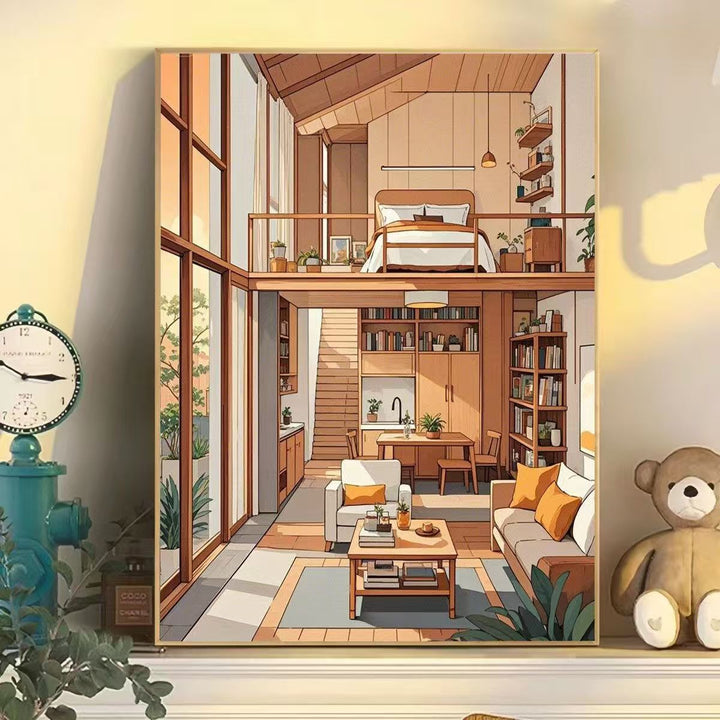 Scenic Street View Wall Art Kalsten
