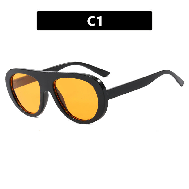Women's stylish sunglasses with unique futuristic design Kalsten