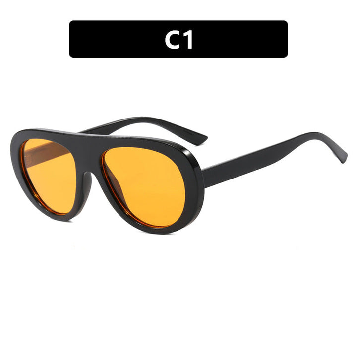 Women's stylish sunglasses with unique futuristic design Kalsten