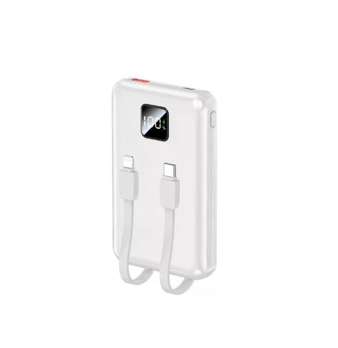 Portable power bank with integrated dual USB port and state-of-the-art LED display Kalsten