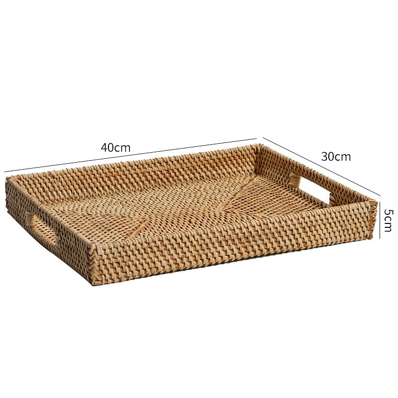 Unisex Handwoven Serving Tray Kalsten