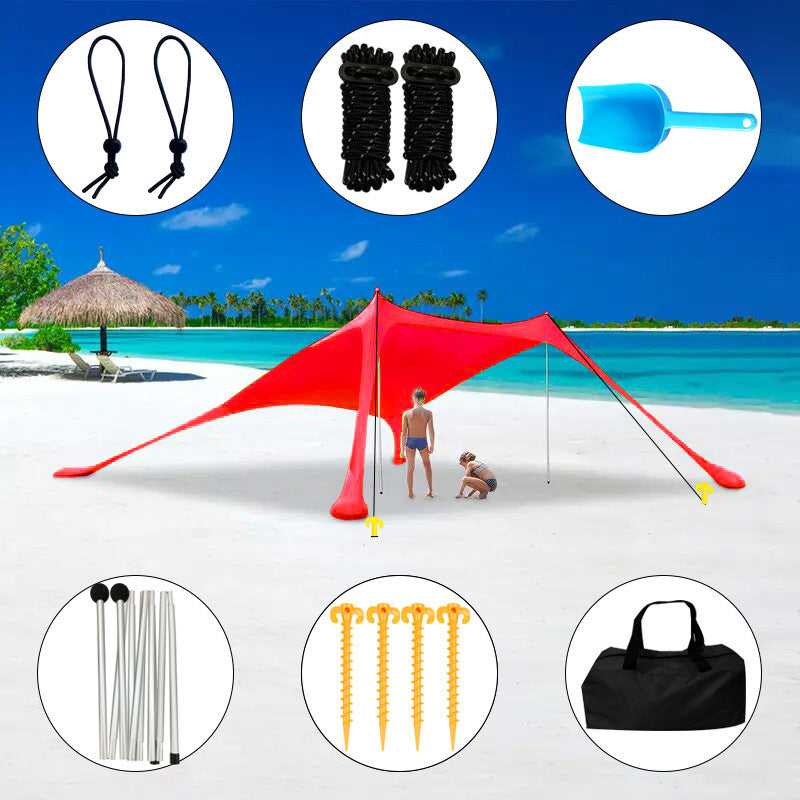 WoLightweight Sandproof Beach Blanket Kalsten