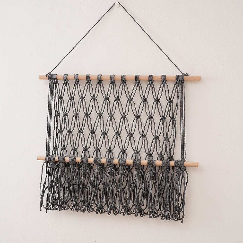 Macrame Toy Storage Hammock Acalora