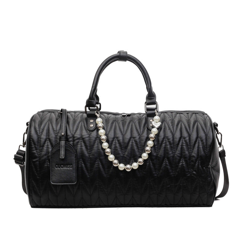 Noble travel bag in modern diamond design Kalsten