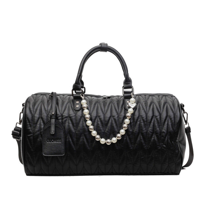Noble travel bag in modern diamond design Kalsten
