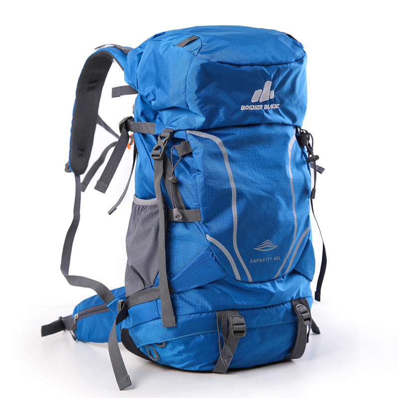 Trekking backpack with expandable volume and waterproof features Kalsten