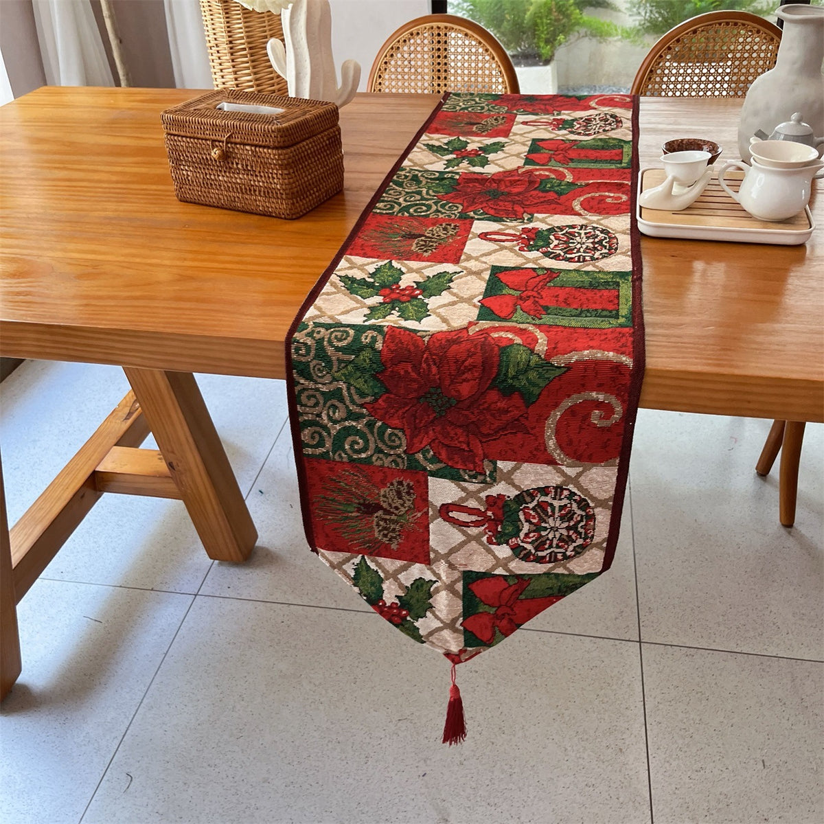 Decorative Holiday Table Runner