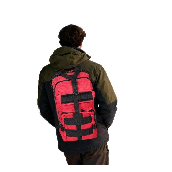 Multifunctional sports bag with adjustable shoulder straps and multiple compartments Kalsten