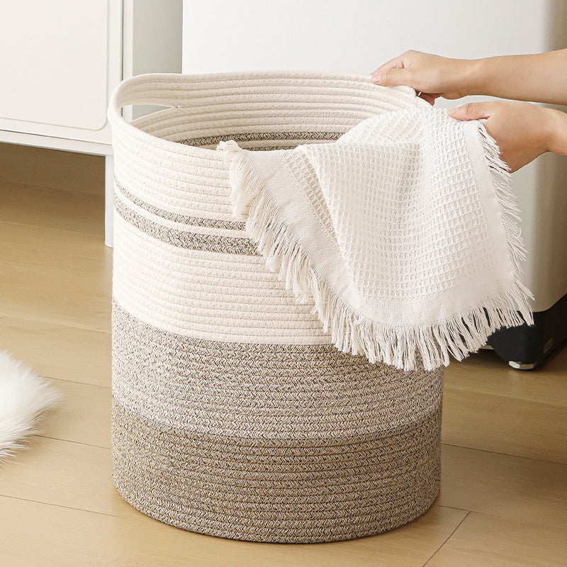 Women's storage basket with modern striped design Kalsten