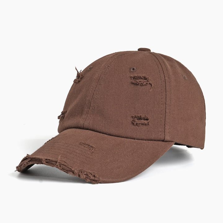 Women's fashionable baseball cap with destroyed look Kalsten