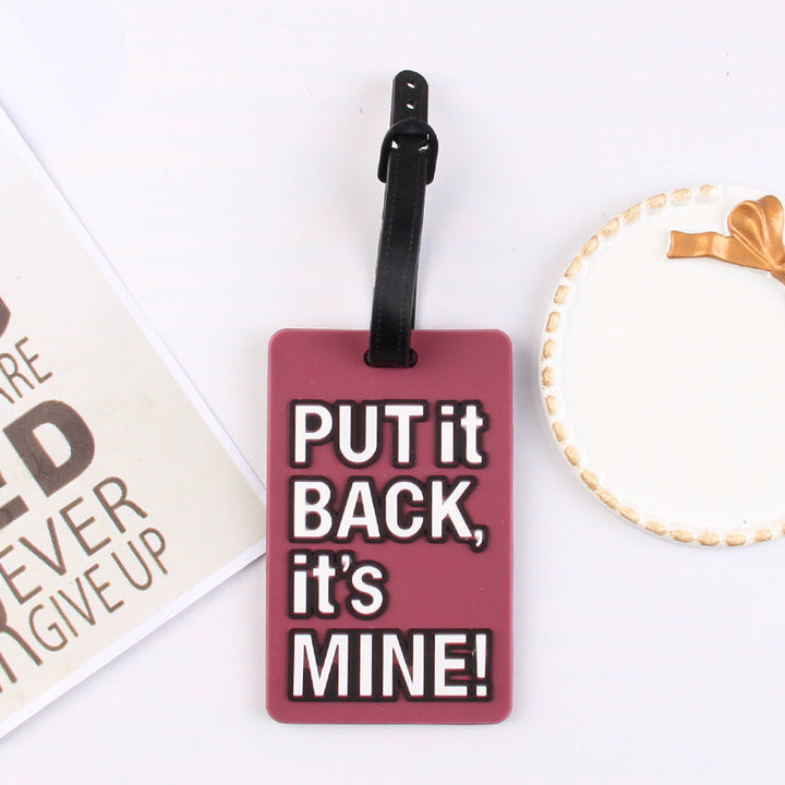 Fun Travel Luggage Tag Kalsten