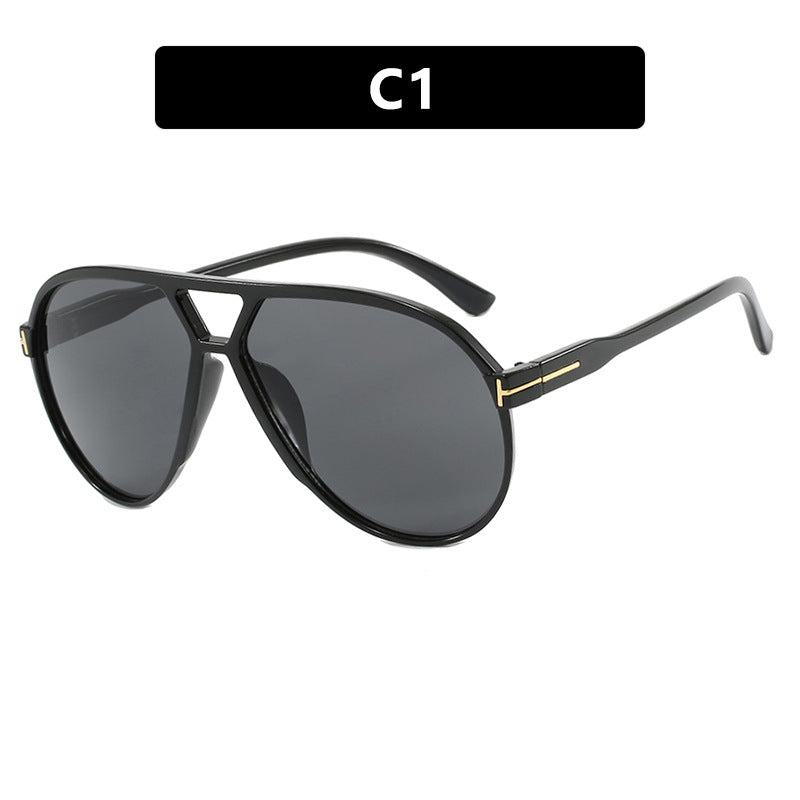 Women's fashionable sunglasses in stylish pilot look Kalsten